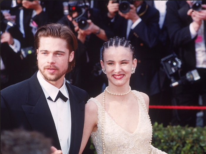 By 1992, Brad Pitt had been romantically linked to actresses Jill Schoelen, Robin Givens, and Juliette Lewis. He would go on to co-star with Lewis in "Kalifornia," about a couple on a cross-country murder spree.