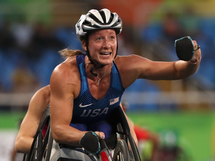 Five-time Paralympic wheelchair racer Tatyana McFadden picked up six new medals, bringing her career total to a staggering 17.