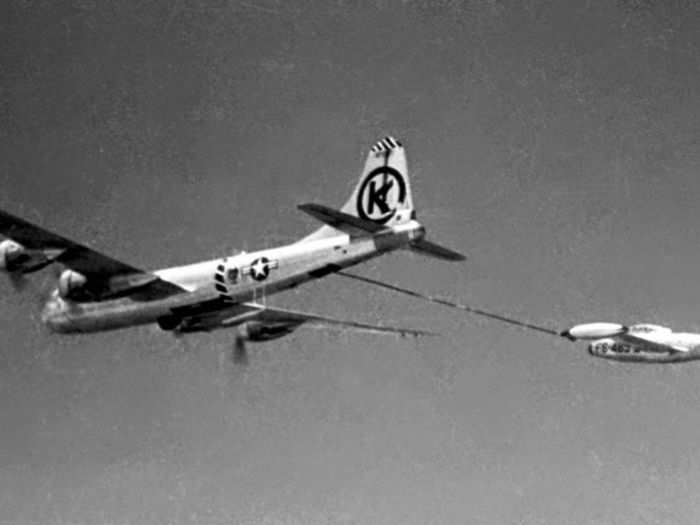 After World War II, the B-29 went on to face jet-powered fighters in the Korean war.