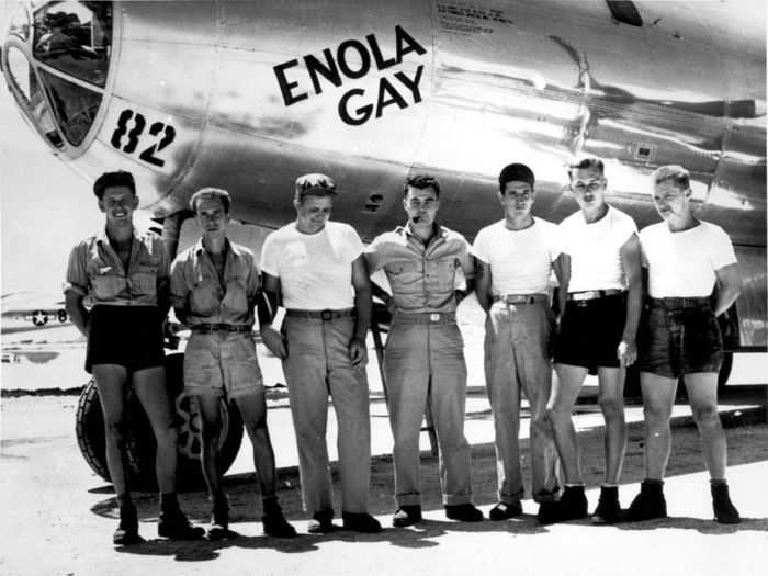 Famously, the Enola Gay bombed Hiroshima on August 6, 1945. Three days later, another B-29, the Bockscar, bombed Nagasaki.