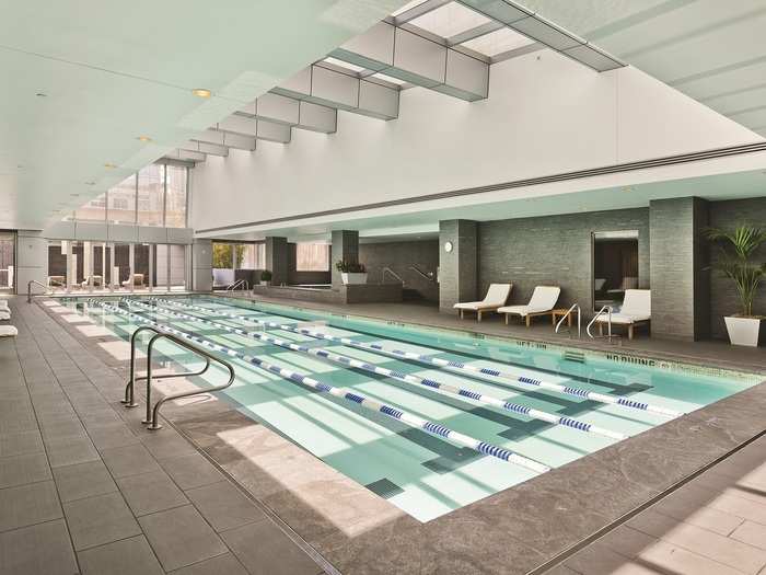 Completed in 2008, the Millennium Tower includes top-notch amenities, including a  pool, fitness center, wine cellar and tasting room, and concierge service.