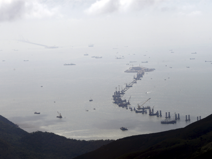 $10.6 BILLION: The Hong Kong-Zhuhai-Macau Bridge project will connect the two huge regions when it