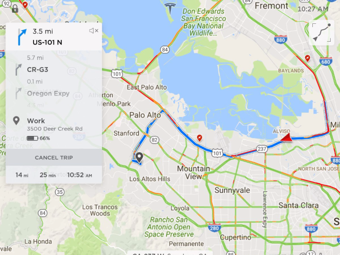 Maps and navigation functions will also look different. Maps will now take up the entire screen and will highlight the most important details of the trip.