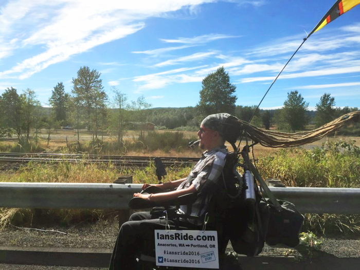 “So many of us with extreme mobility impairments end up being stuck indoors and watching TV all day,” he said. “They don