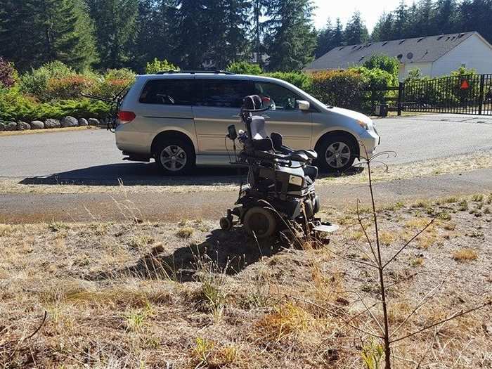 The chair held up surprisingly well.