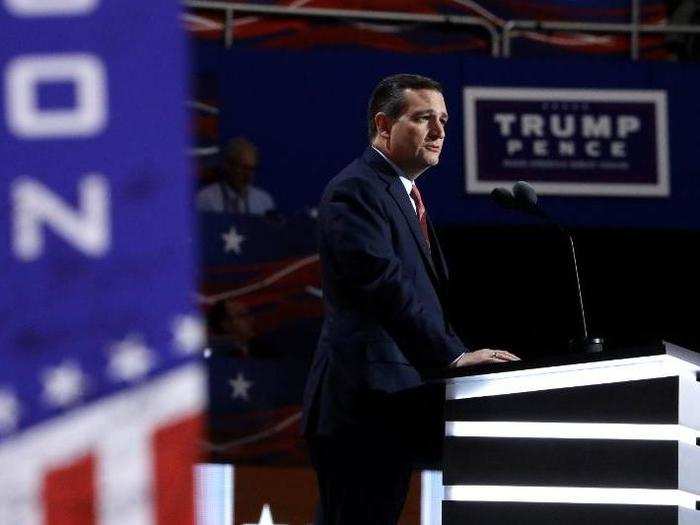 Cruz refusing to endorse Trump at the Republican National Convention: "To those listening, please, don