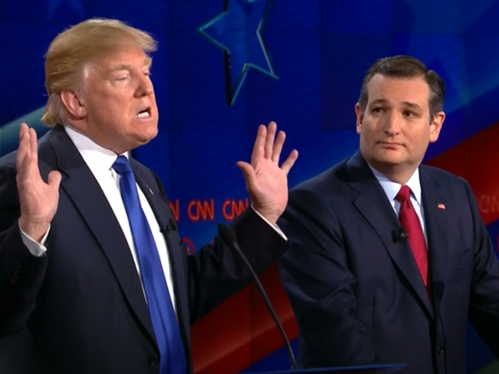 Trump: "Ted Cruz, he