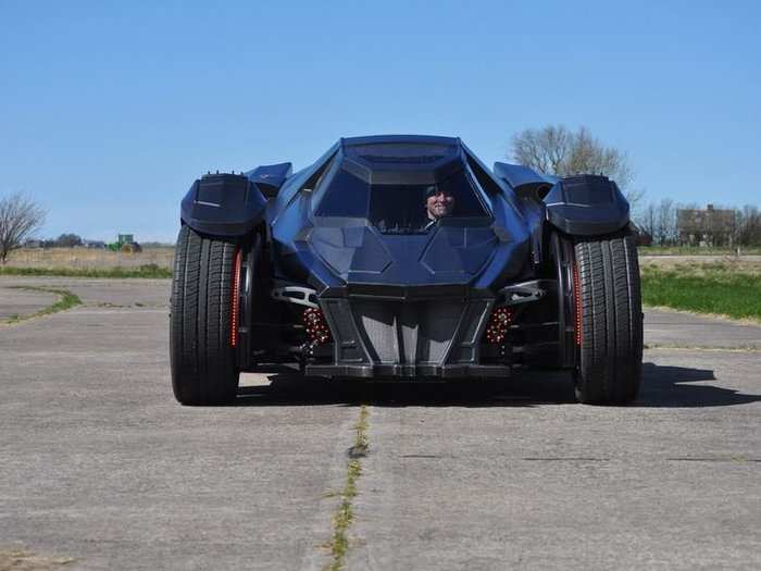 The Batmobile began its journey in the Gumball 3000 May 1 in Dublin, and made its way all the way to Bucharest, Romania by May 7.