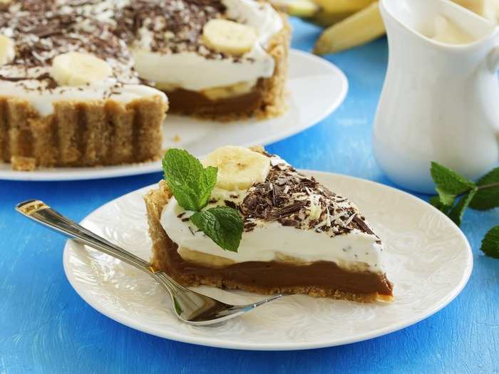 England: Banoffee pie