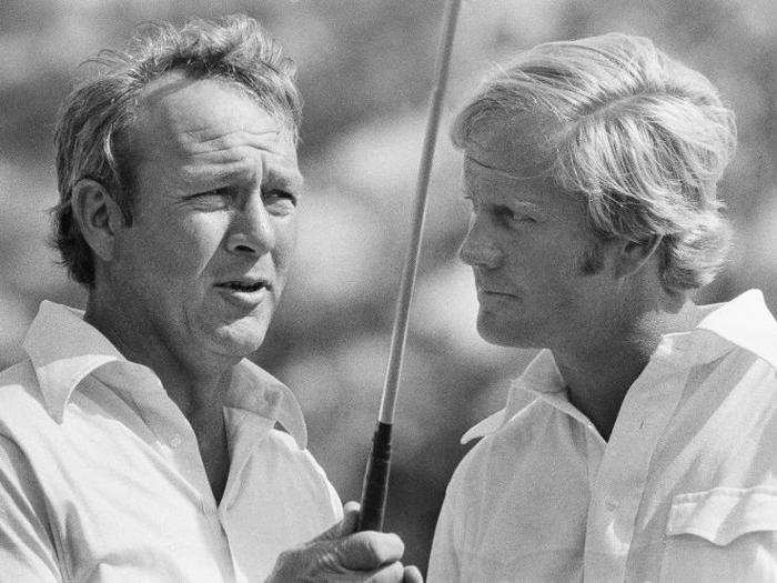 Nicklaus on the passing of Palmer: "We were great competitors, who loved competing against each other, but we were always great friends along the way."