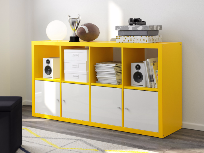 4. The Kallax shelving series became an instant classic.