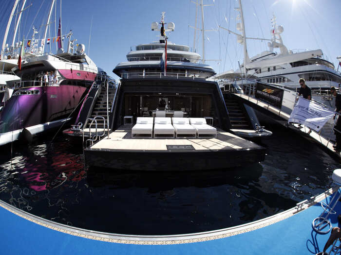 Yachts are priced based on the length of the ship, but manufacturers don