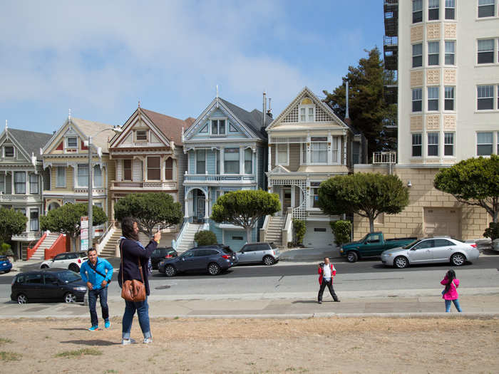 The Painted Ladies rocketed to fame after their cameo in the "Full House" intro, though they