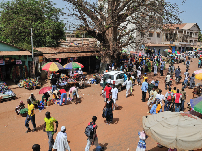 T=13. Gambia: 63.3% — Without major natural resources, Gambia is among the poorest nations in the world. Taxes on turnover rather than profit raise rates for businesses significantly.