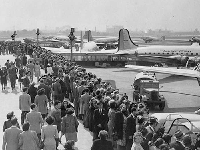 "New York Municipal Airport-LaGuardia Field" was a mouthful, so the city changed the name to LaGuardia Airport in 1947.