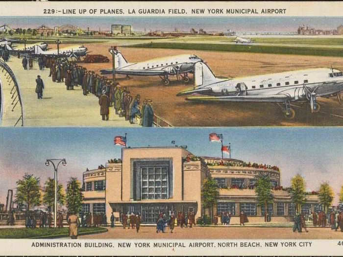 The airport opened with four runways, ranging from 4,500 to 6,000 feet long. The nation