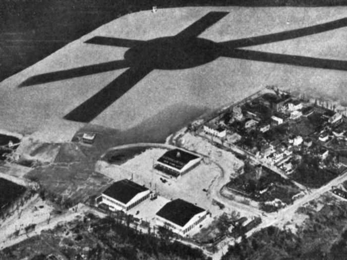 In 1929, the park became a private airfield. It was called the Glenn H. Curtis Airport, named after the famed aviation pioneer from Long Island.