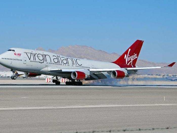 11. Virgin Atlantic Airways: As with all Virgin Group companies, Virgin Atlantic carries Richard Branson