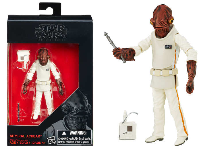 Walmart also has four new classic "Star Wars" characters in the 3.75-inch Black Series line. One you