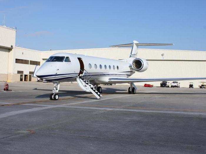 All the while, our G550 was getting refueled and prepped for our trip back to New Jersey.