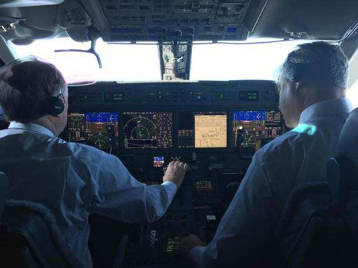 In the cockpit, the sizable G550 requires two pilots to operate. Small business jets such as the HondaJet can fly with just one pilot.