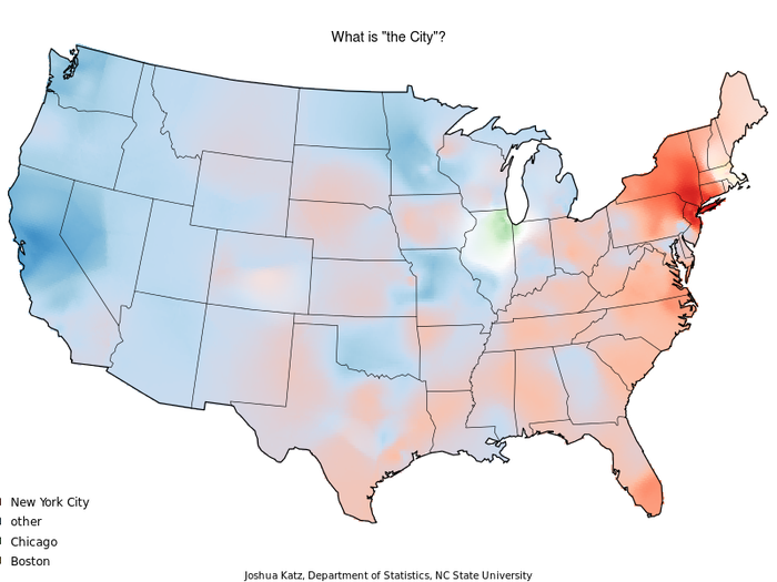 Most of America realizes that New York really is "the City."