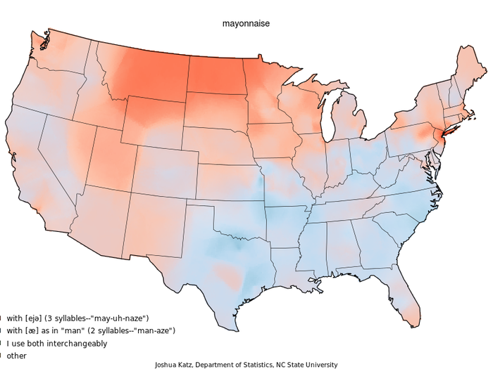 We are a nation divided over mayonnaise.