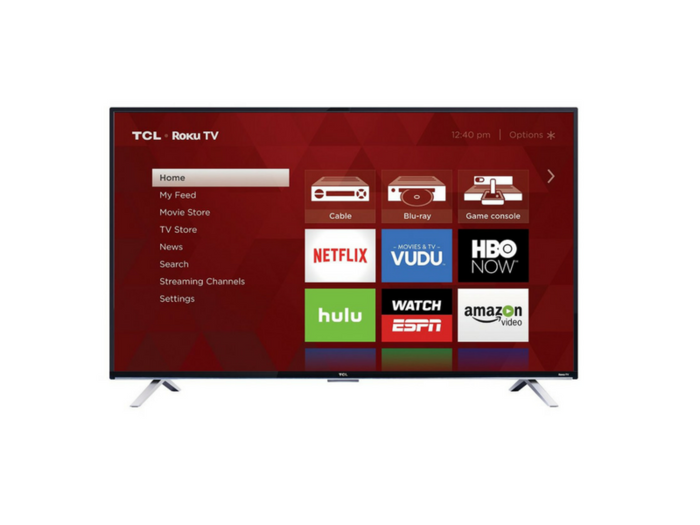 TCL 55-inch 4K smart LED TV