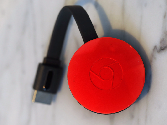 A new Chromecast that works with 4K TVs.