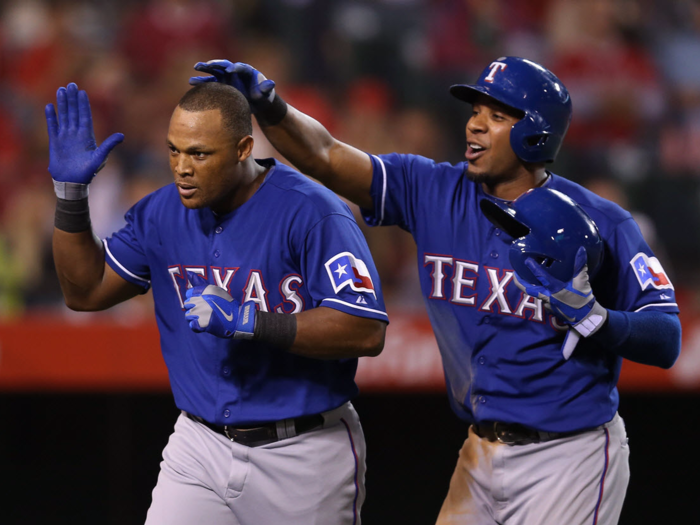 7. Texas Rangers