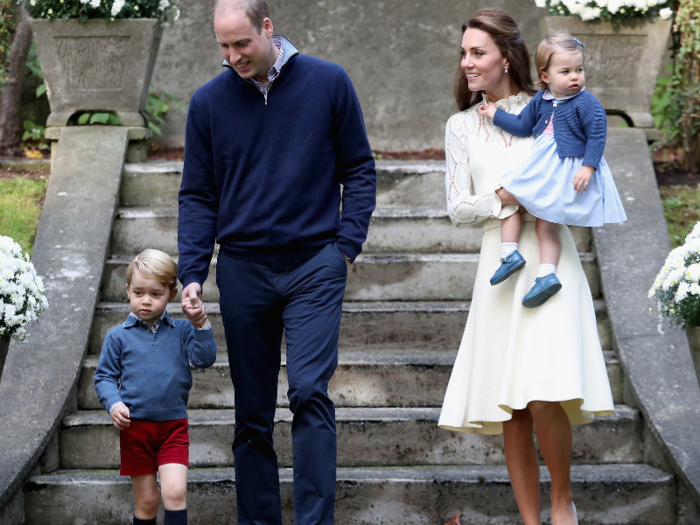 On September 29, the kids tagged along to a party for military families in Vancouver.