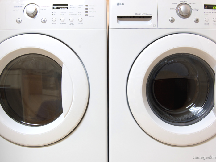 Washer and dryer — 10-15 years