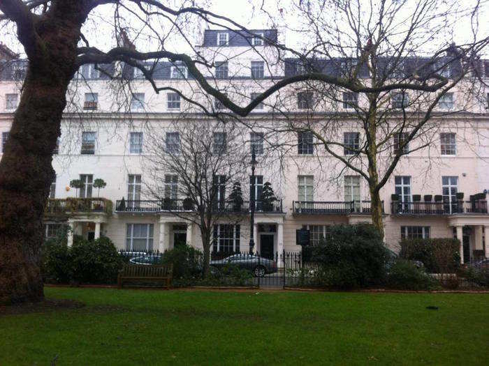 10. Chester Square, London SW1W — £10,641,568. Chester is one of three squares, including Belgrave and Eaton, built by the Grosvenor family in the 19th century. Residents include the likes of Roman Abramovich — Russian oligarch, Chelsea FC owner and 13th richest person in the UK.