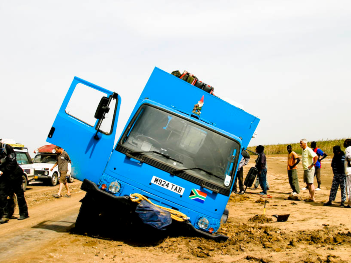 Not so perfect for driving through marshland near Senegal.