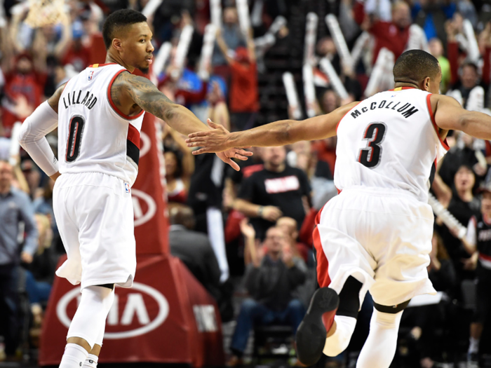 10. Portland Trail Blazers