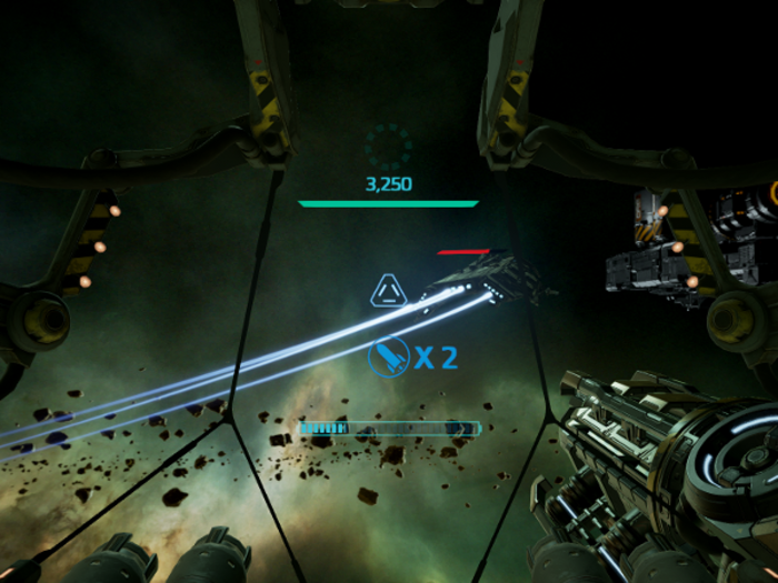 "Gunjack" is a space shooter from the developers of "EVE Online" that