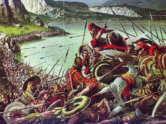 The Battle of Thermopylae 