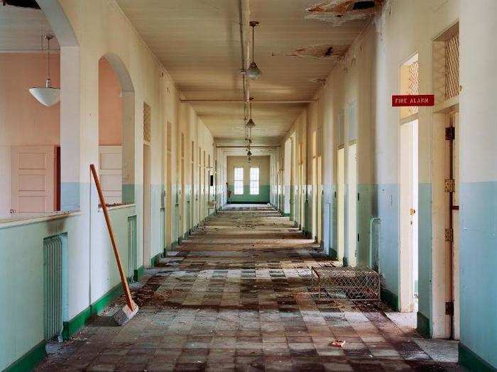 Payne got access to the hospitals by submitting formal requests to state mental-health departments. "Once a few states granted access, all the others followed suit," Payne told Business Insider. Oregon State Hospital, pictured here, was used as the set of the well-known film "One Flew Over the Cuckoo