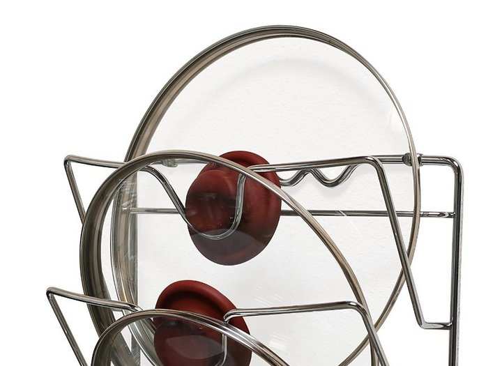 DecoBros mounted pot lid rack