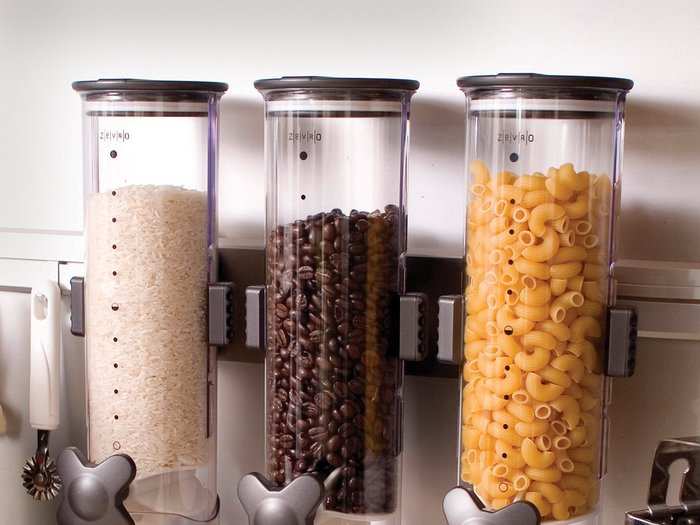 Zero SmartSpace Wall-Mount Dispenser wall-mounted canisters