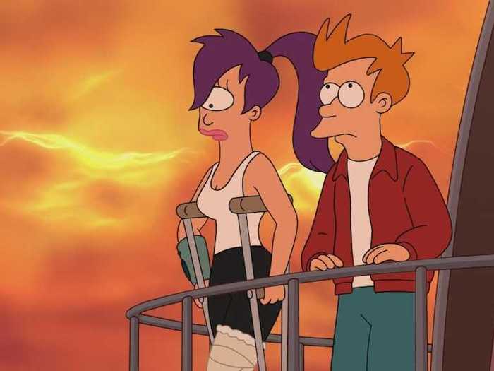 9. Fox: "Futurama" had (almost) nine lives but eventually died.