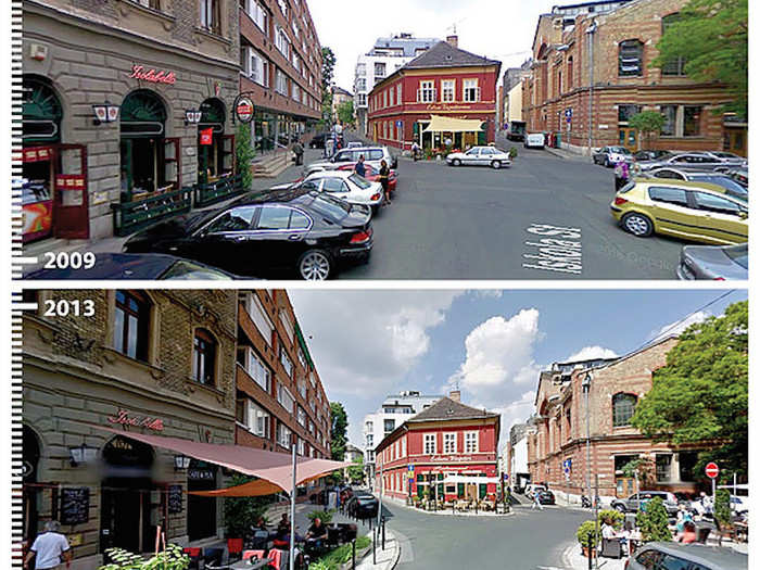 49 incredible public-space transformations captured by Google Street View