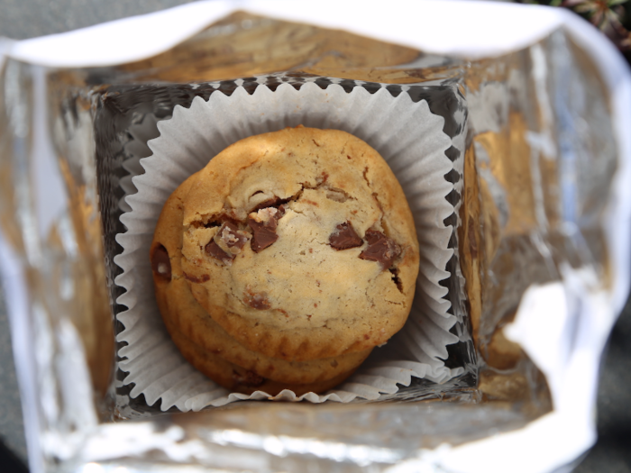 The Pepperidge Farm cookies were the biggest by far. They appeared to have a soft center and slightly browned edges.