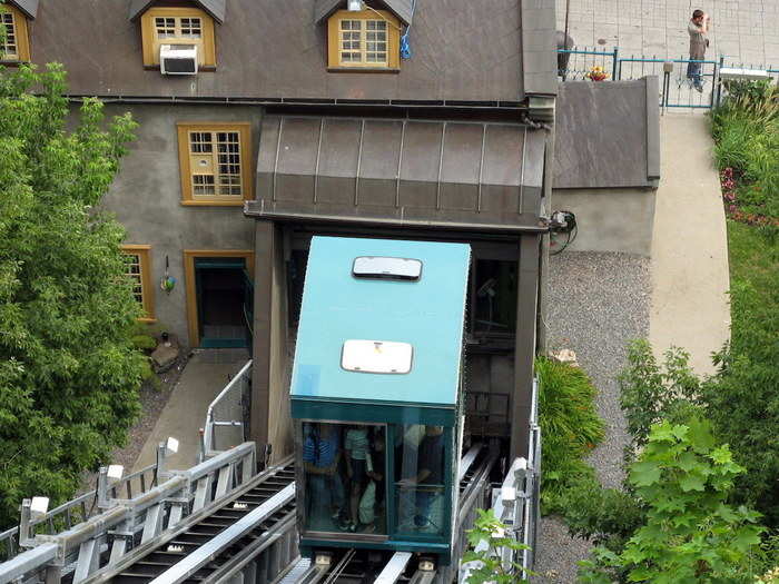 The Old Québec Funicular has been helping locals and tourists climb the city