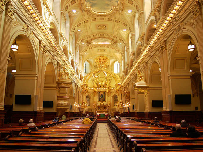 Cathedral-Basilique Notre-Dame-de-Québec is just one of the many gorgeous churches in Québec City. It