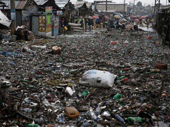 Port-au-Prince — a street, or a waste yard?