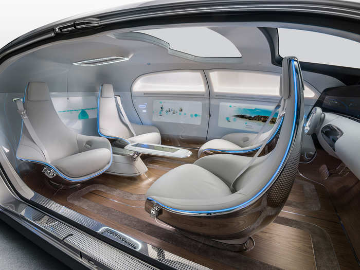 F 015 Luxury In Motion is a vision of the future of driving from Mercedes-Benz.