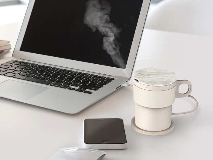 Baked Air is a series of humidifiers disguised as steam-emitting kitchenware.