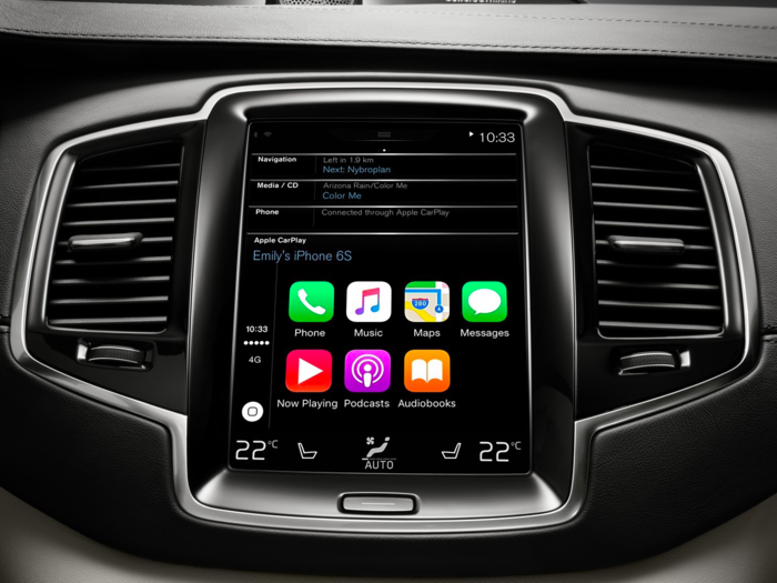 3. Apple CarPlay is easy to set up in the car and makes accessing all of your iPhone