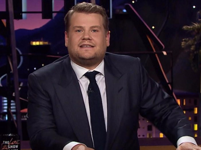 6. "The Late Late Show with James Corden" (CBS)